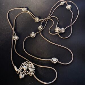 Brighton long layered necklace